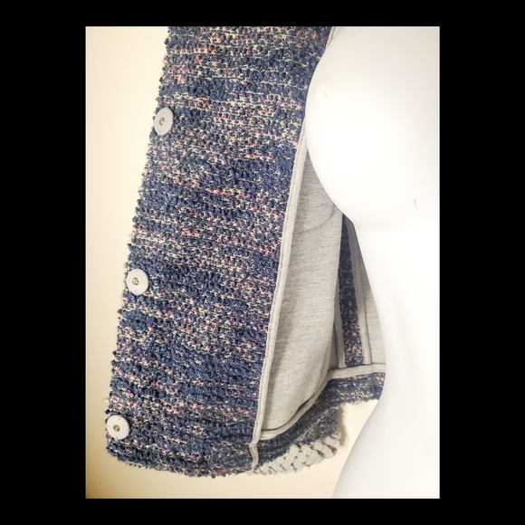 ISANI ANTHROPOLOGIE TWEED BLAZER SZ. XS - Picture 9 of 10